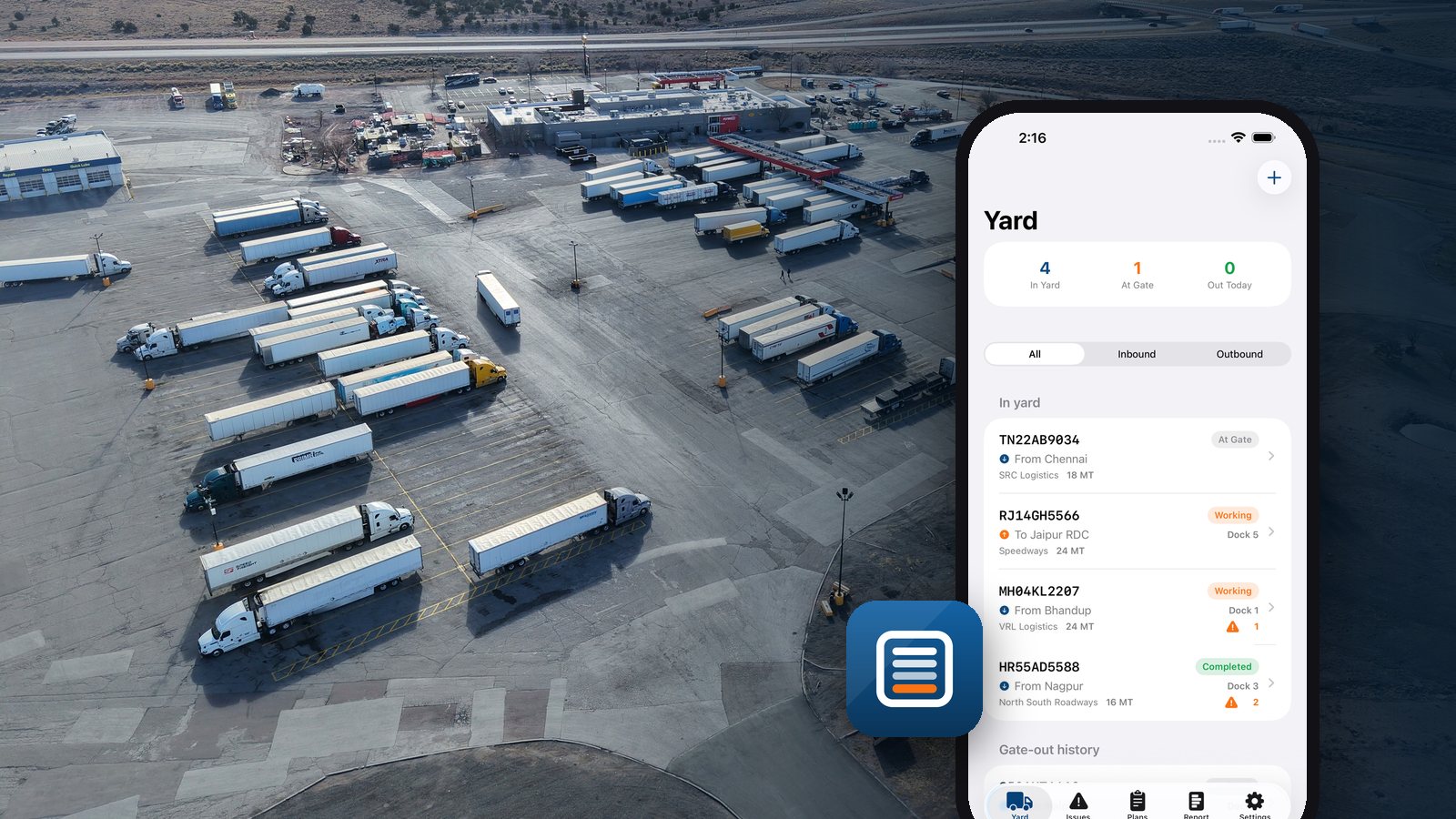 How DockLedger takes a truck yard off paper without a server