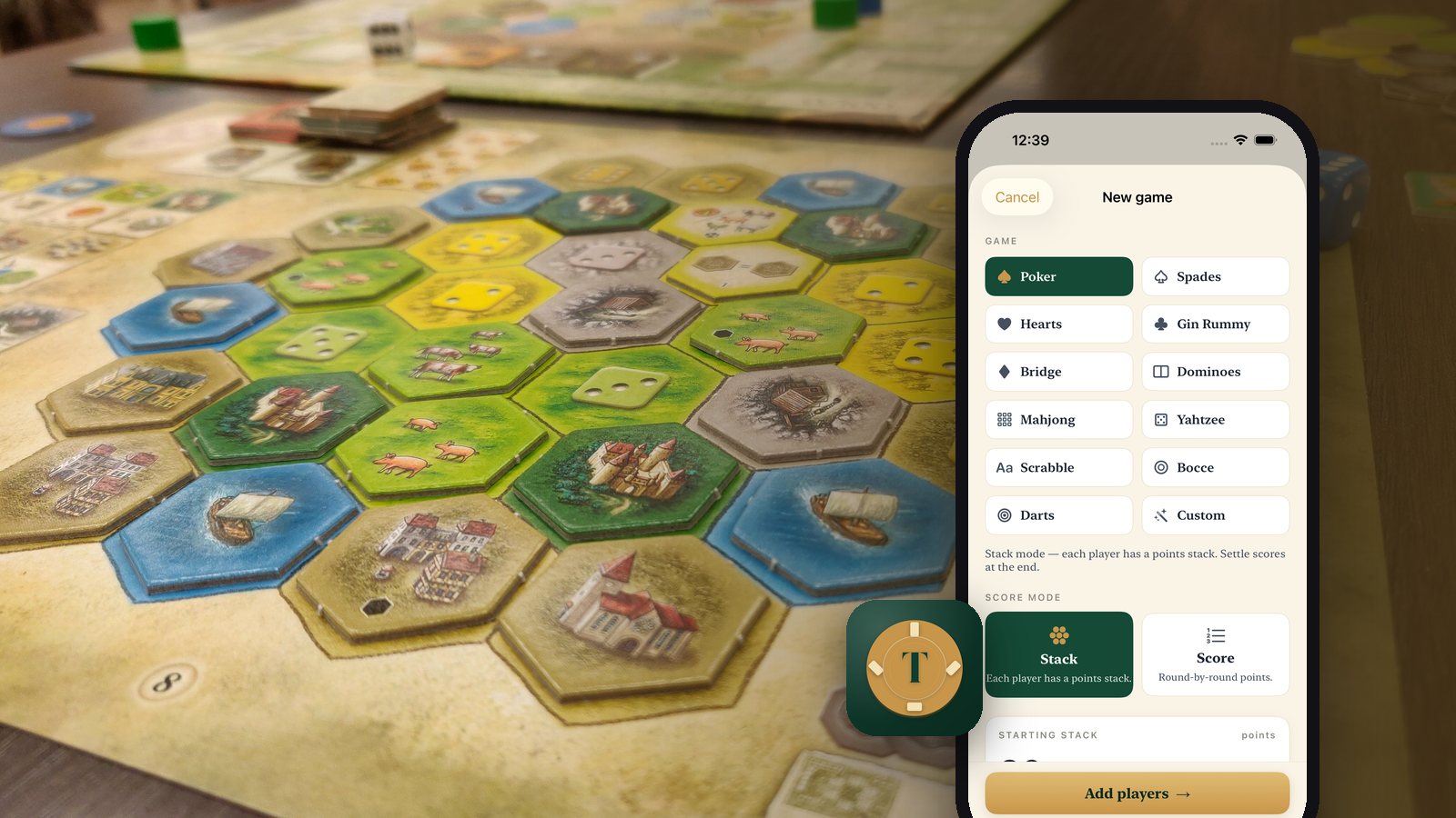 How Tableside keeps score and settles up at the end of the night