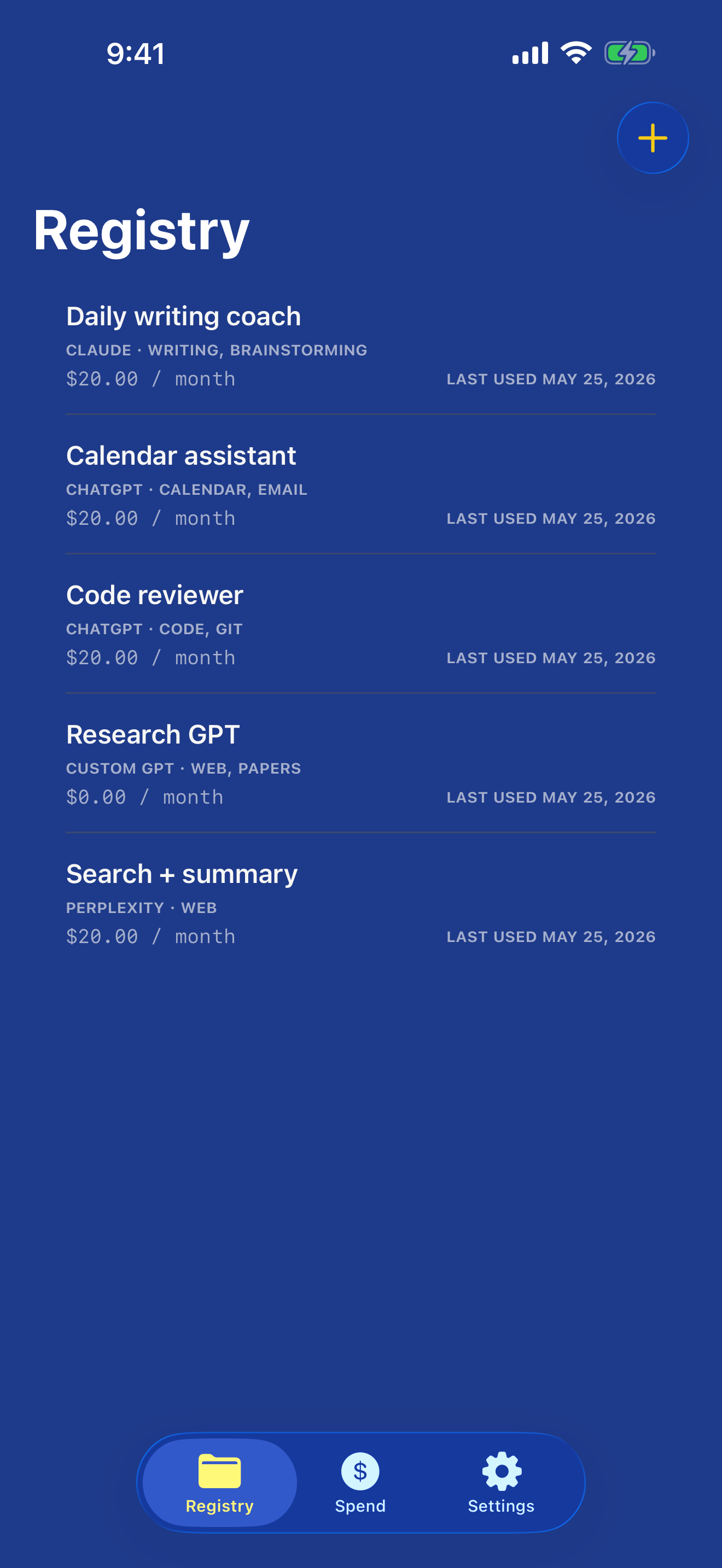 Agentfolio screenshot 1 of 3