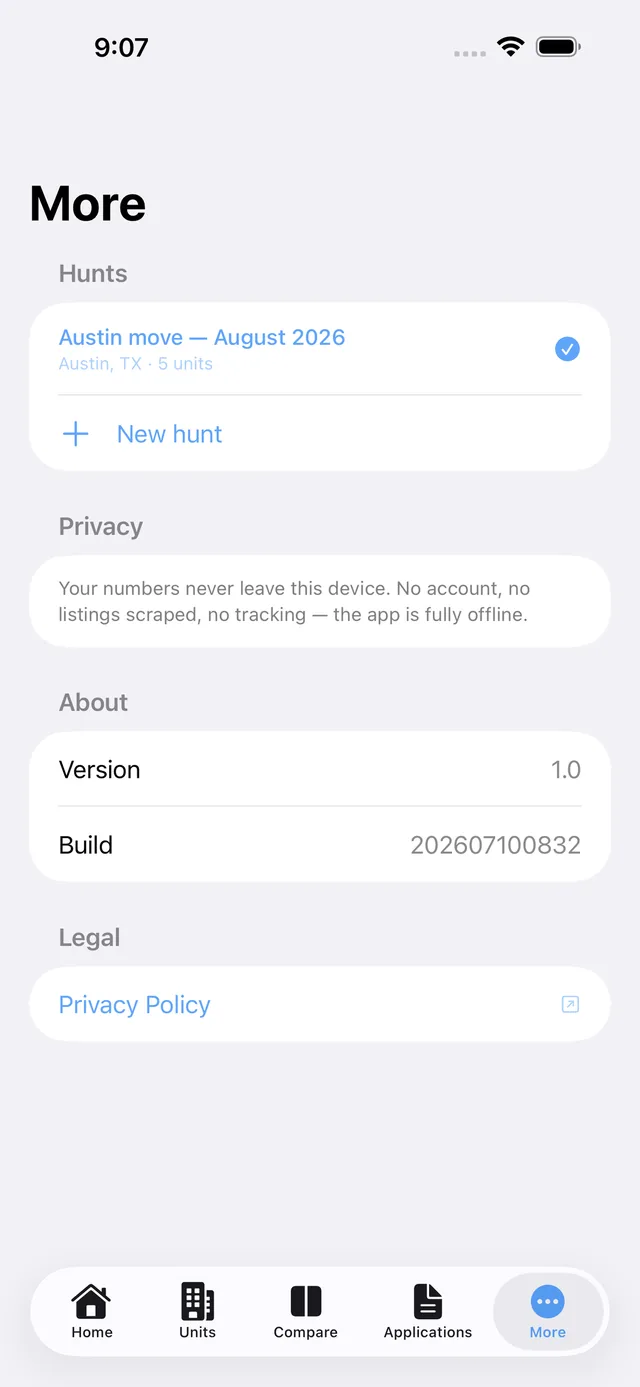 AptBook screenshot 8