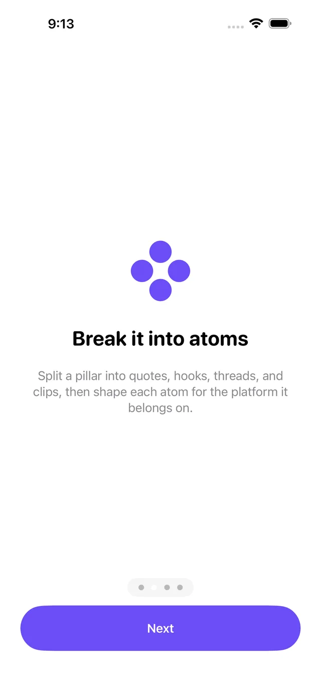 Atomizer screenshot 2