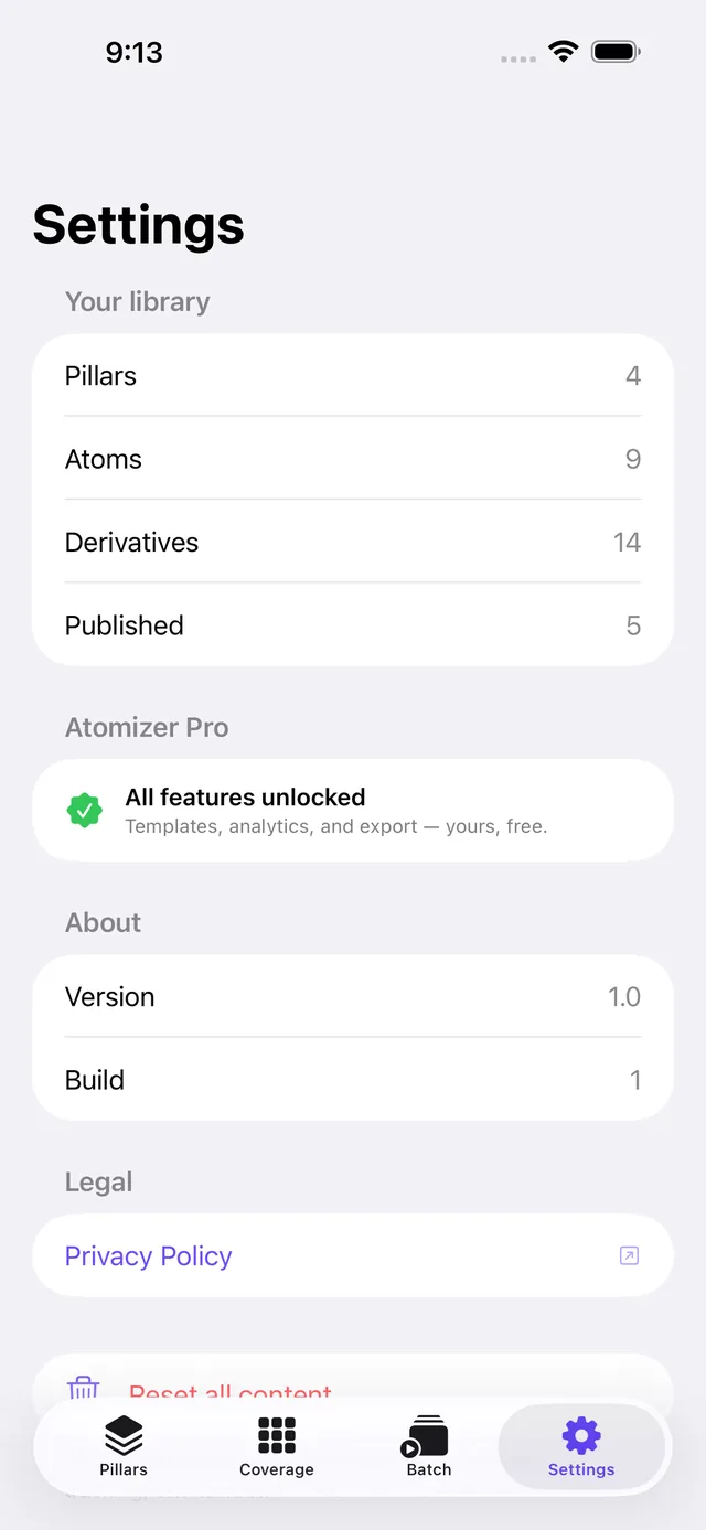 Atomizer screenshot 7