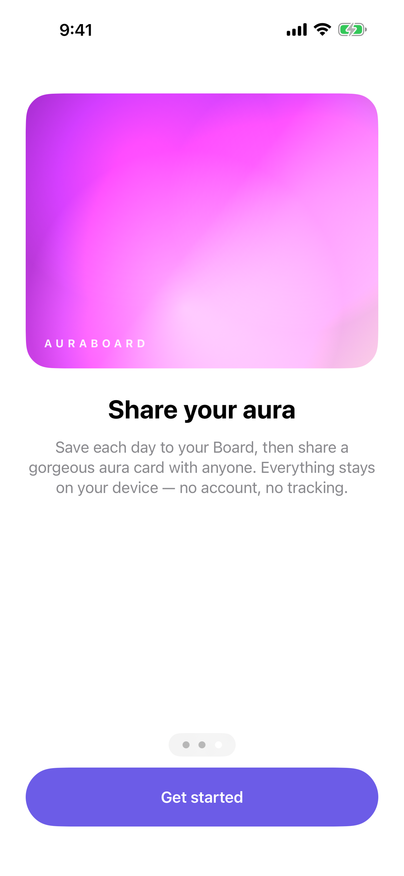 Auraboard screenshot 2 of 3