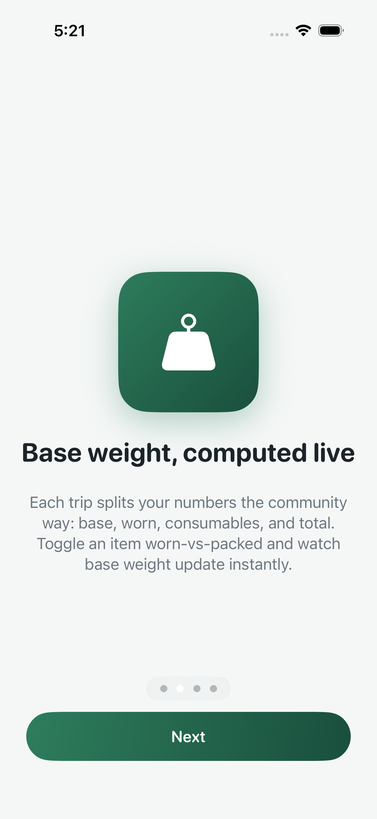 Baseweight screenshot 4 of 7