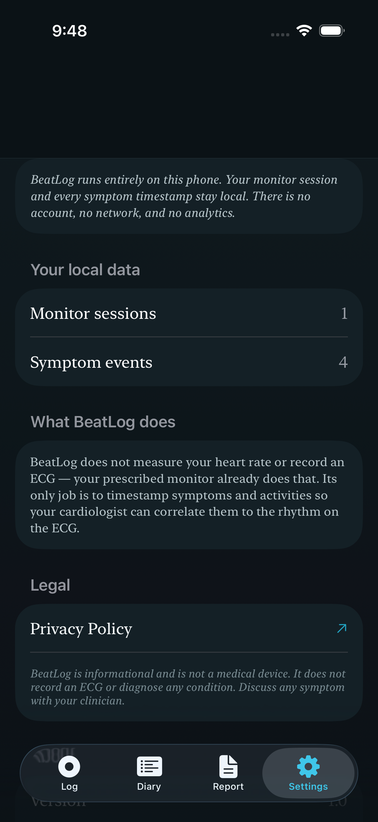 BeatLog screenshot 4 of 7