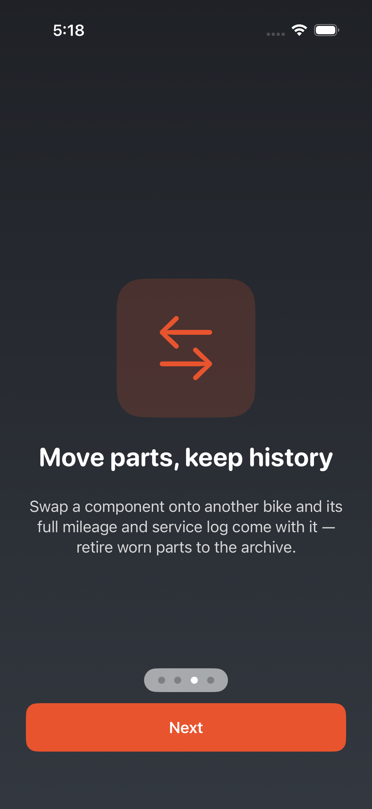 Bikebook Wrench Log screenshot 5 of 7