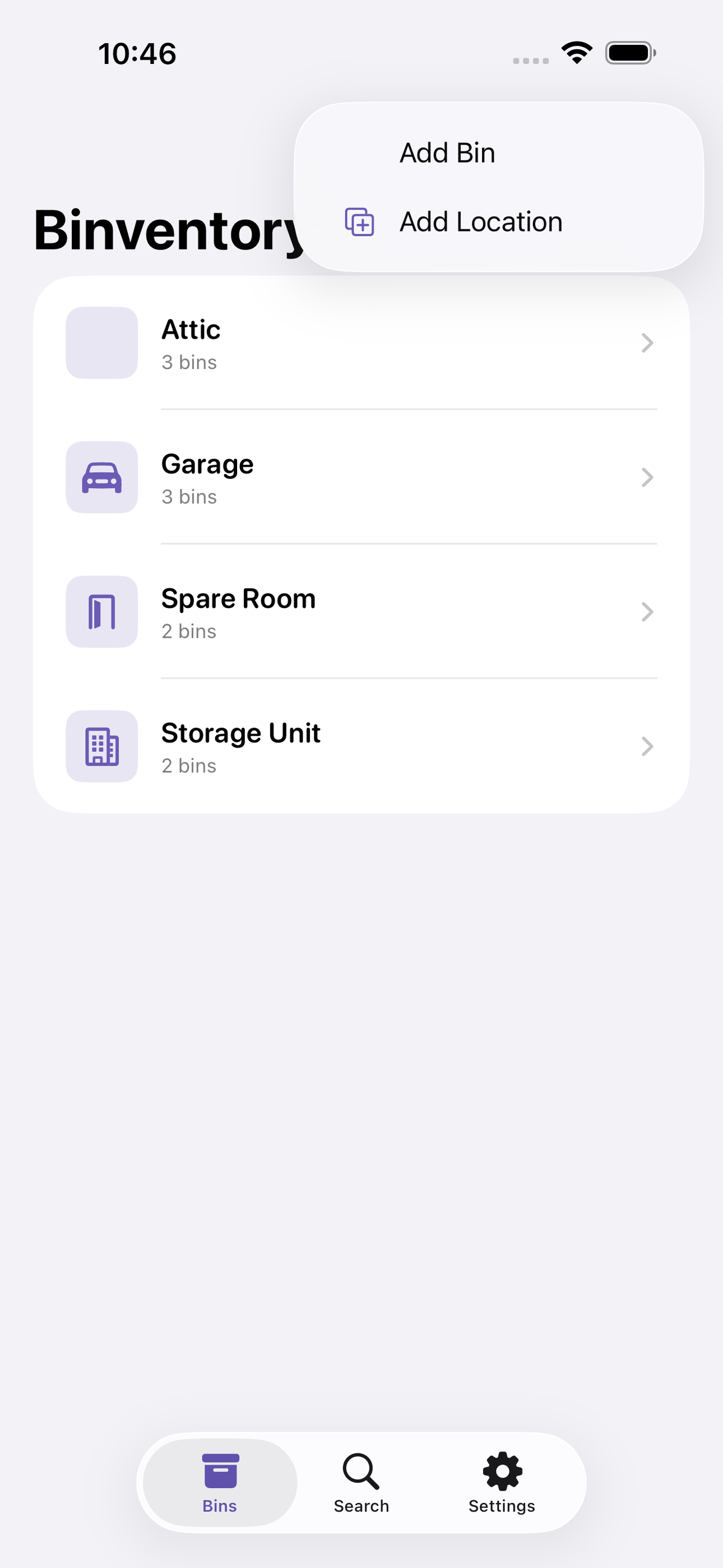 Binventory screenshot 7 of 8