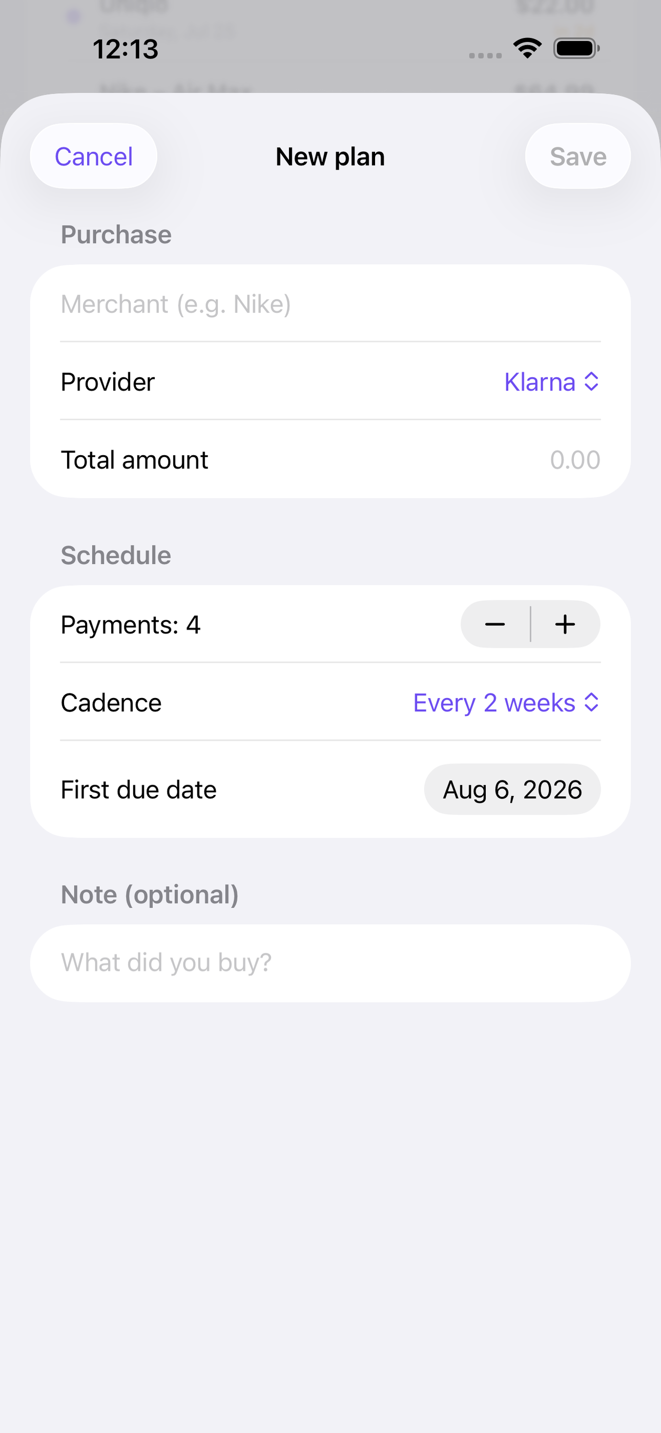 PayLater Tracker screenshot 2 of 8