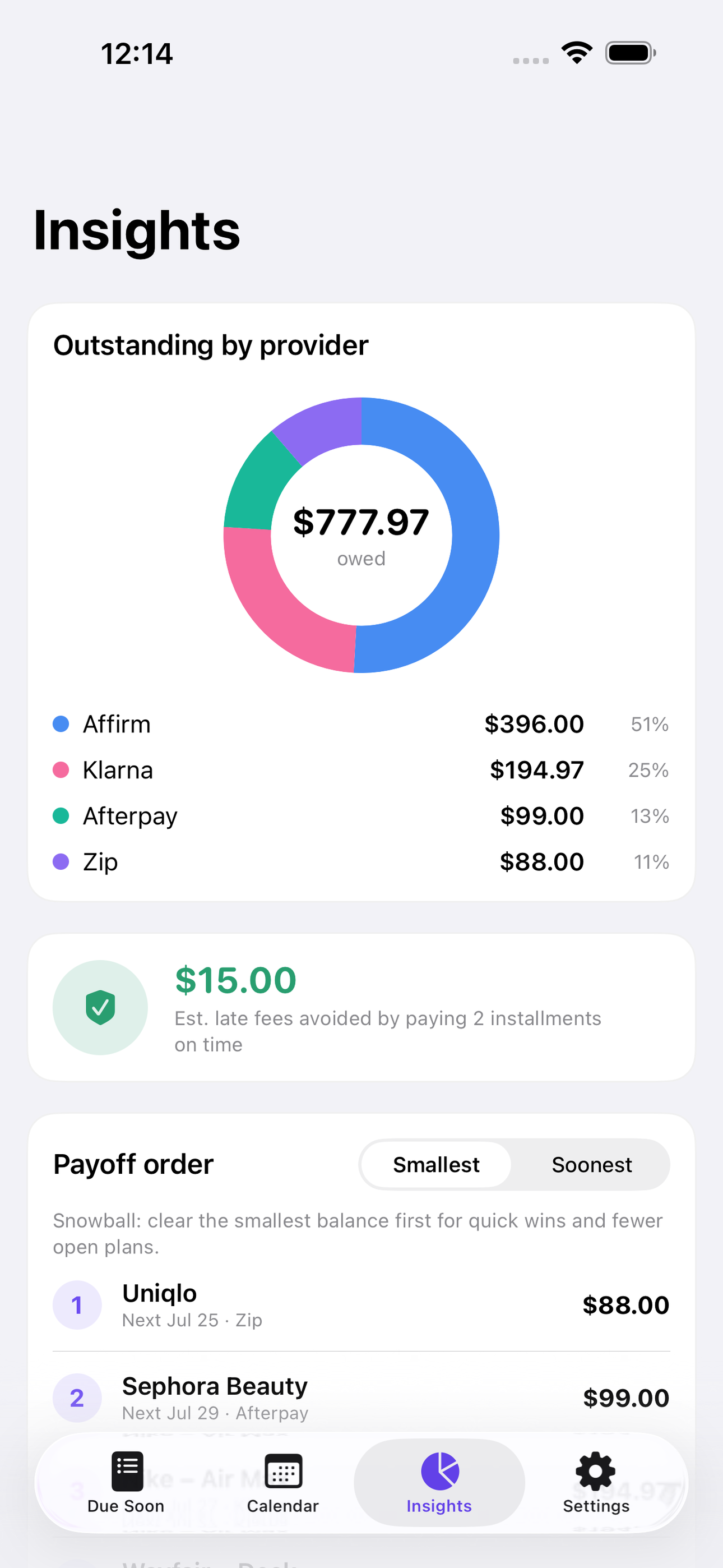 PayLater Tracker screenshot 3 of 8