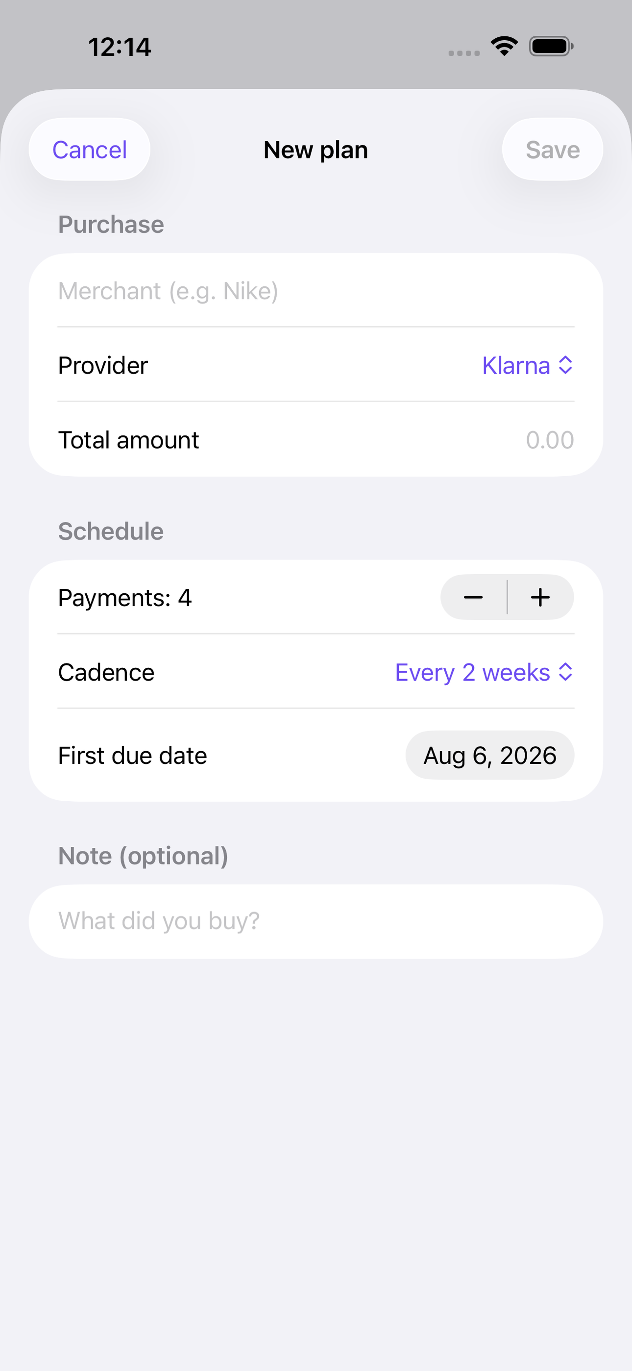 PayLater Tracker screenshot 5 of 8
