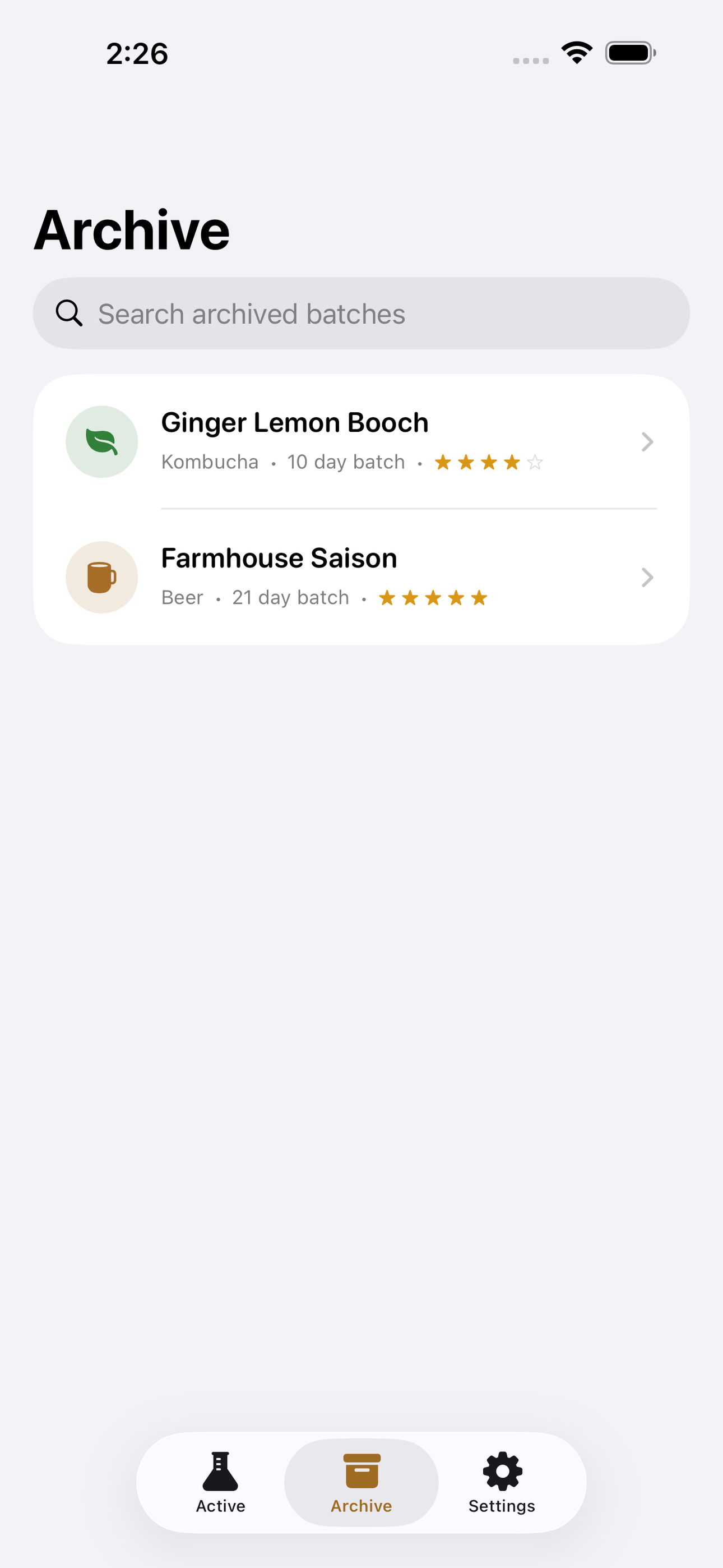 Brewlog screenshot 5 of 8