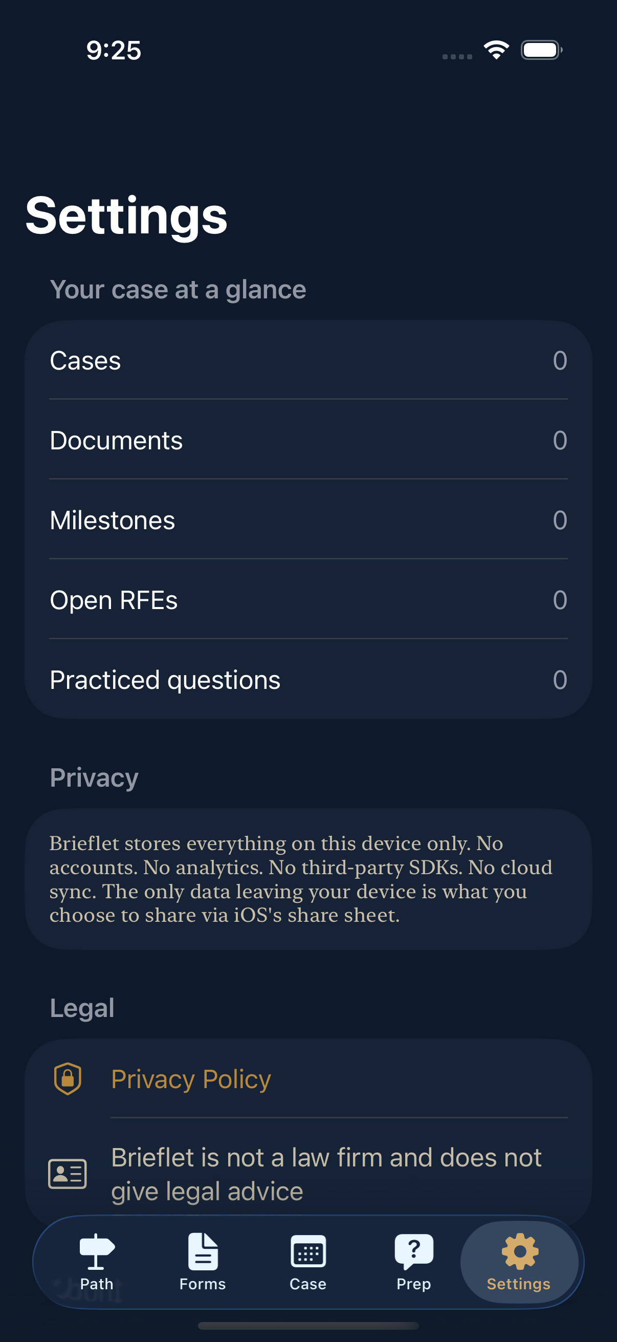 Brieflet screenshot 2 of 7