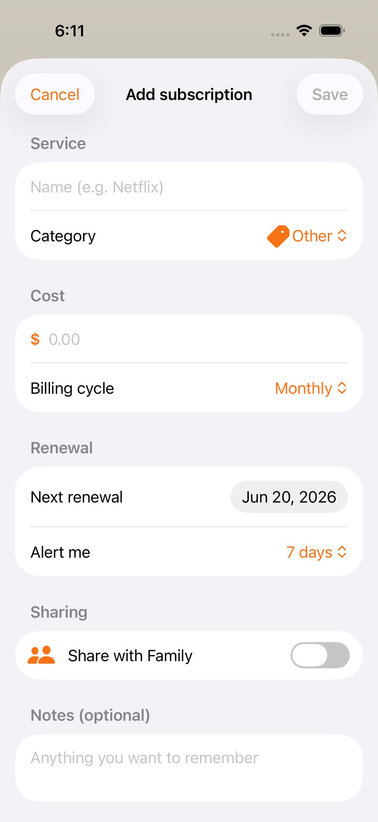 Cancellr screenshot 2 of 7