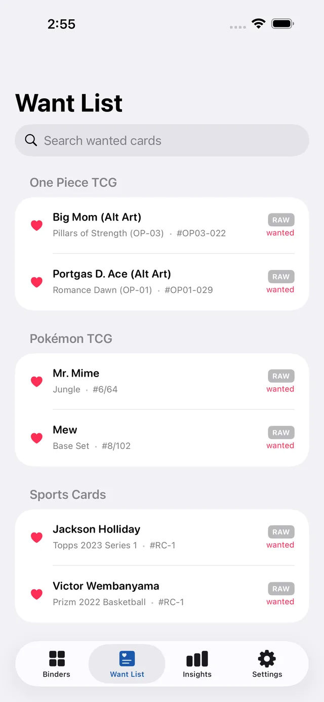Cardbinder screenshot 5