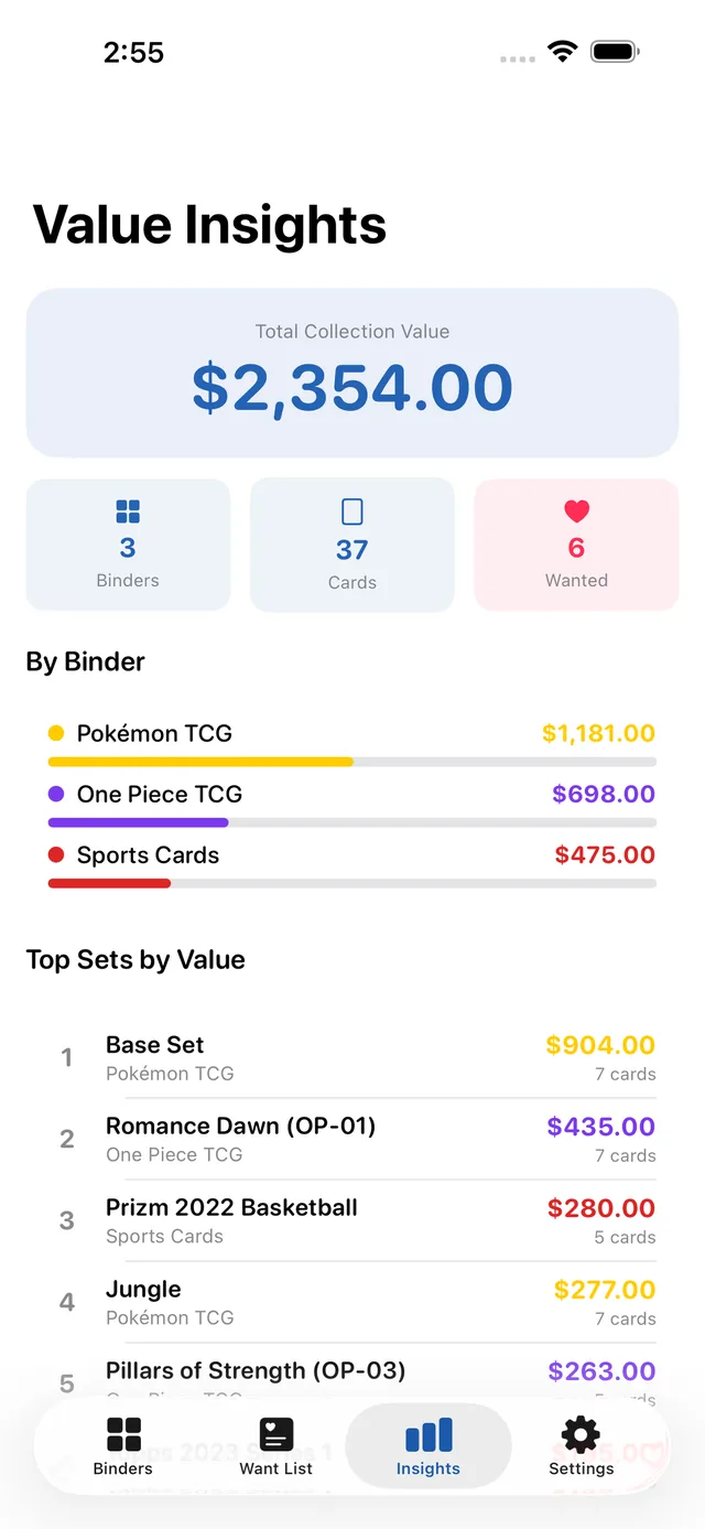 Cardbinder screenshot 6