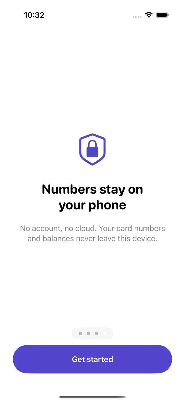 Cardkeep screenshot 2