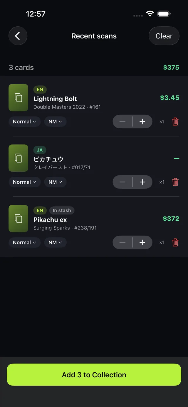 Cardstash screenshot 2