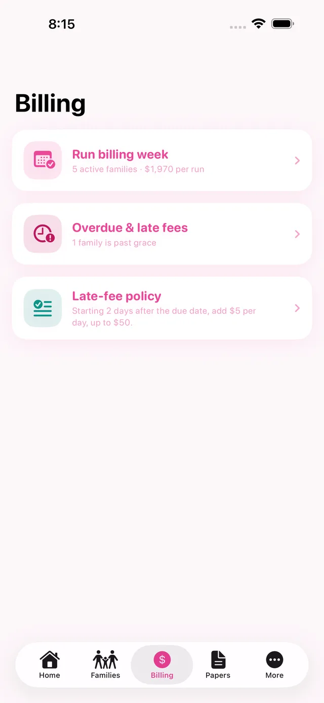 CareFee screenshot 6
