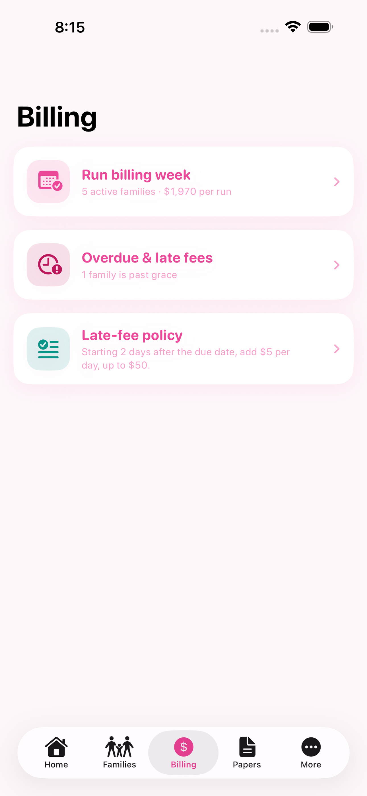 CareFee screenshot 6 of 8