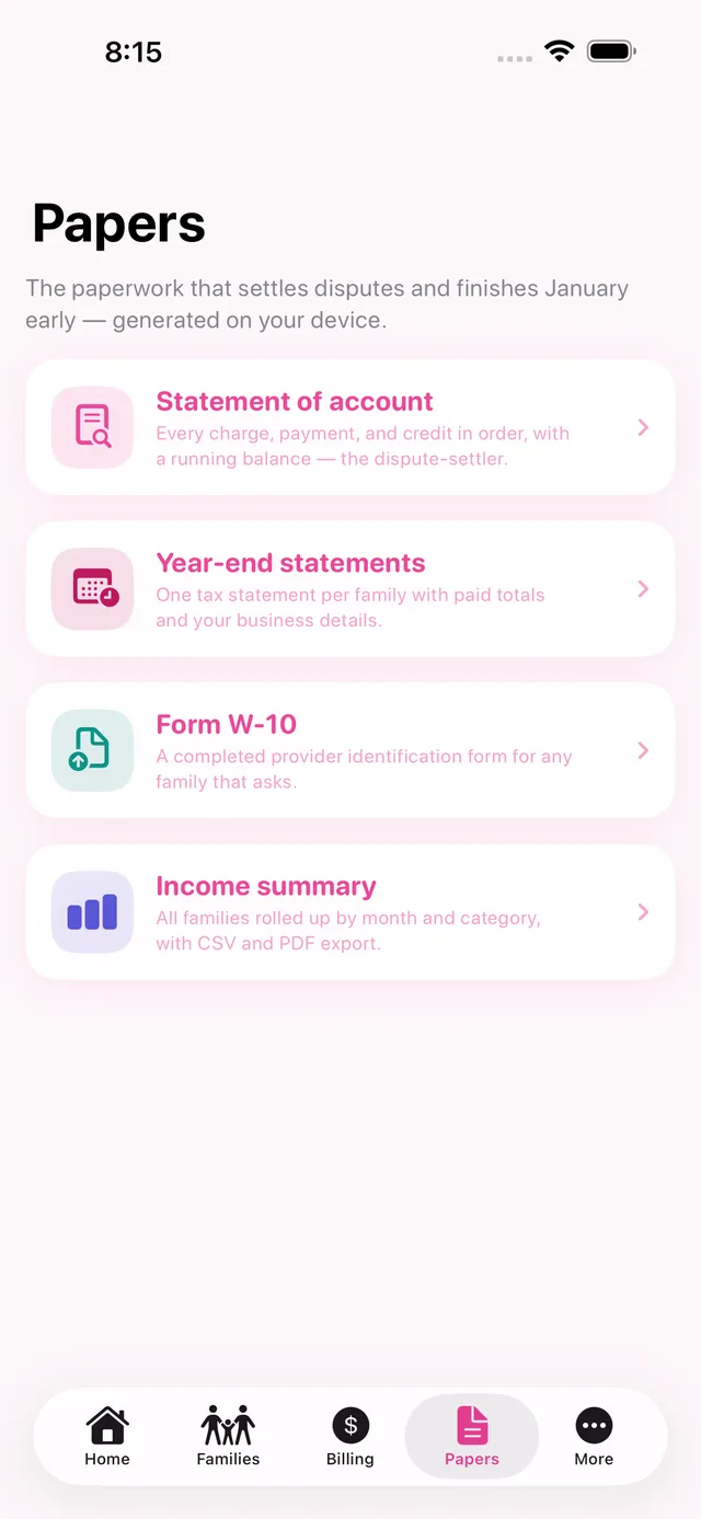 CareFee screenshot 7
