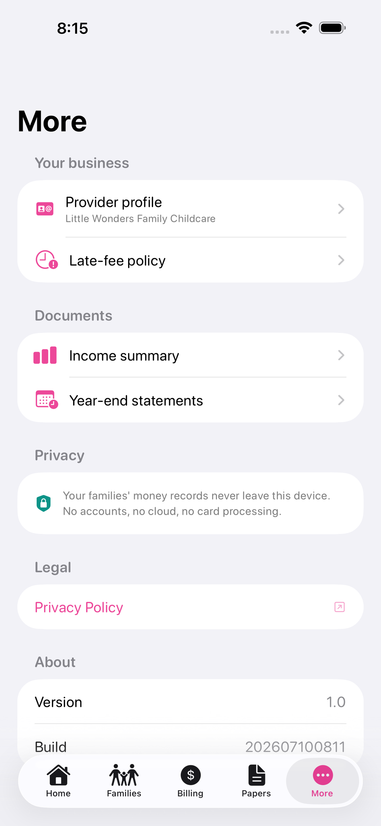 CareFee screenshot 8 of 8