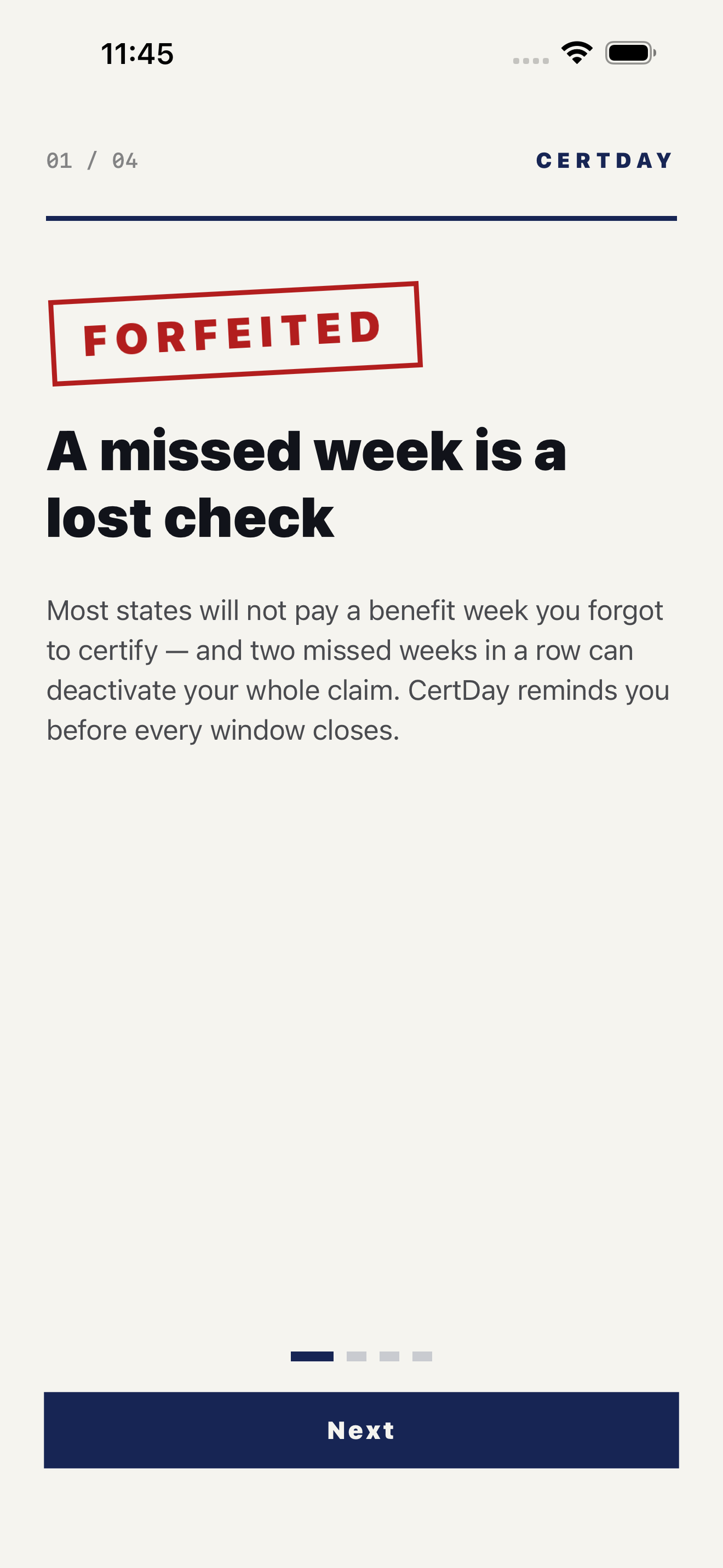 CertDay screenshot 1 of 8
