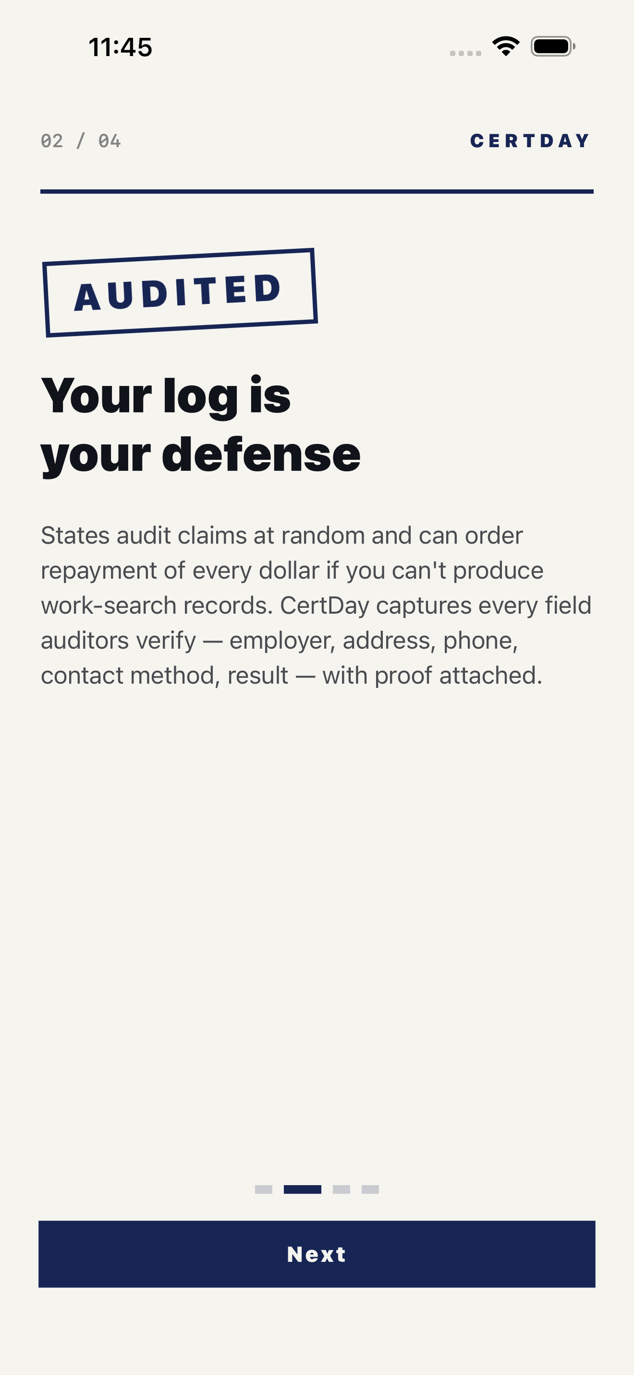 CertDay screenshot 2 of 8