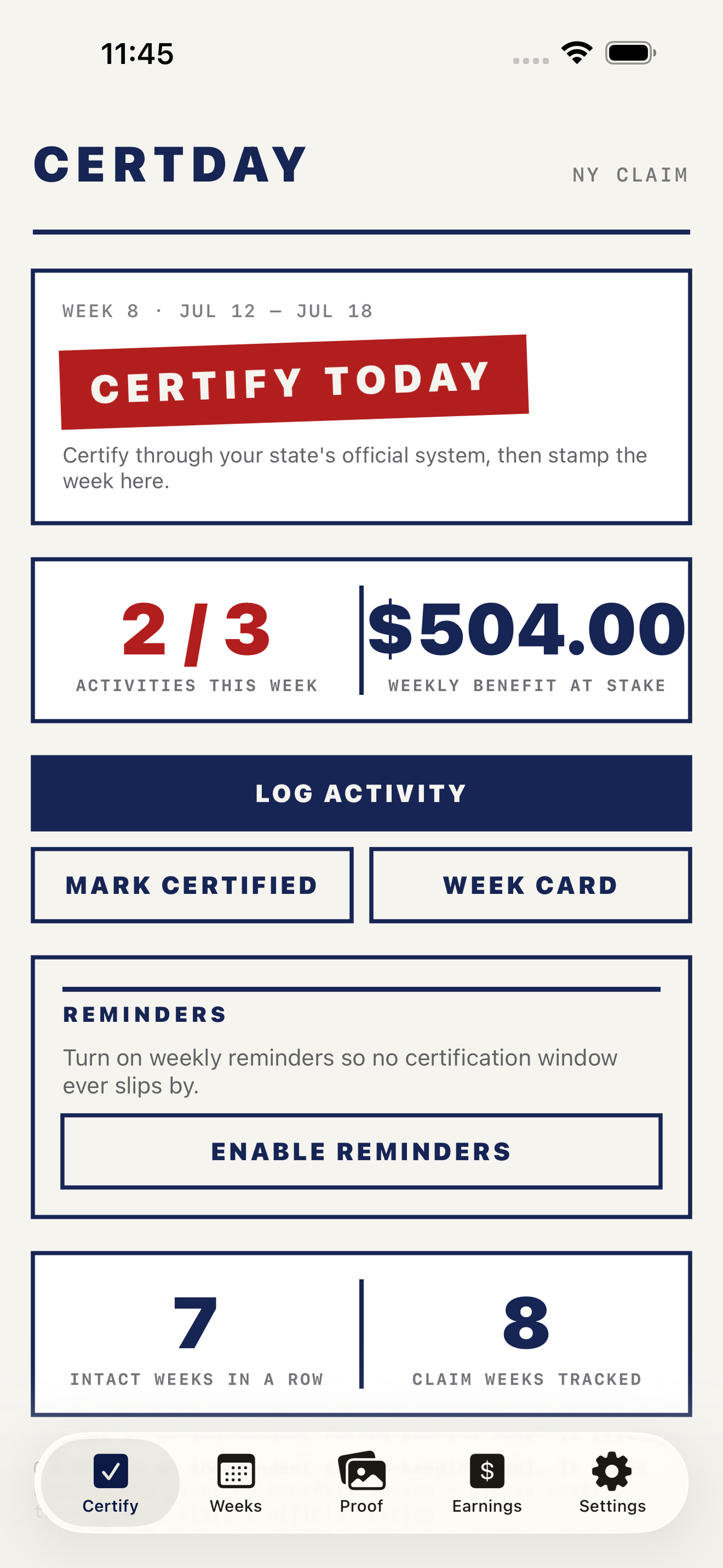 CertDay screenshot 4 of 8