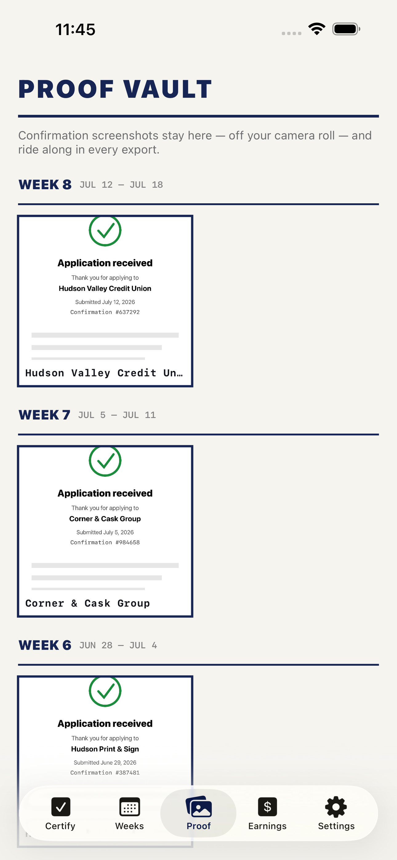 CertDay screenshot 6 of 8