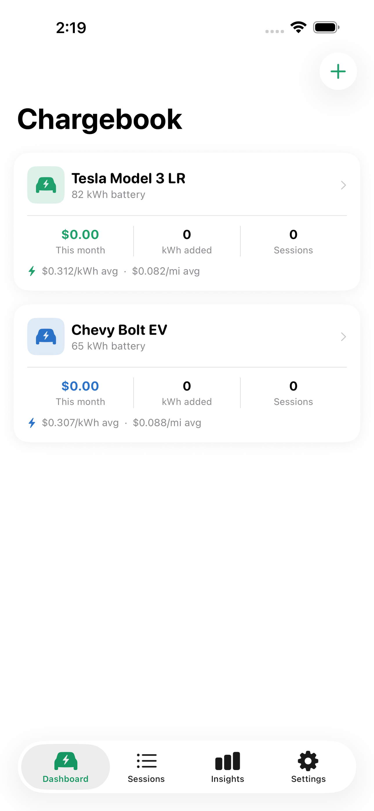 Chargebook screenshot 4 of 8