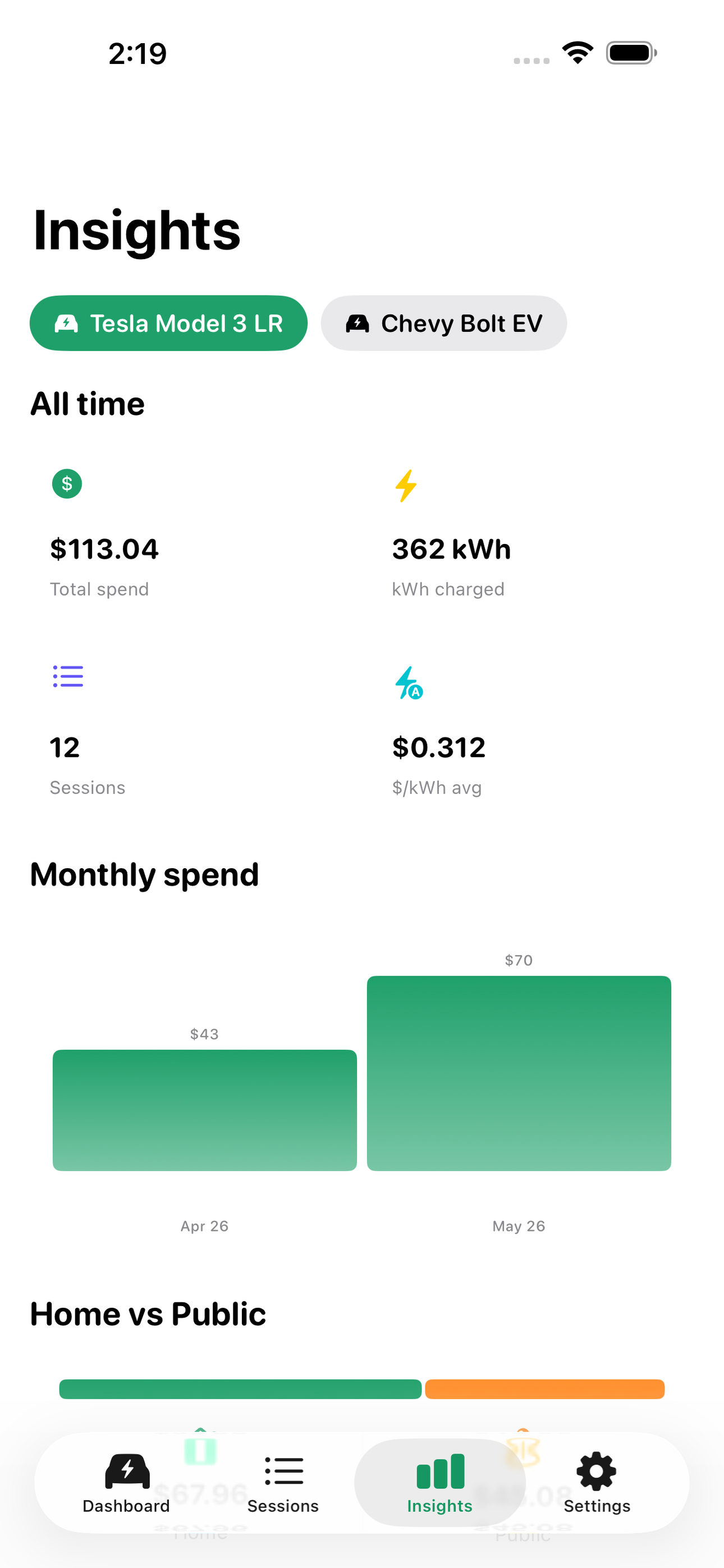 Chargebook screenshot 6 of 8