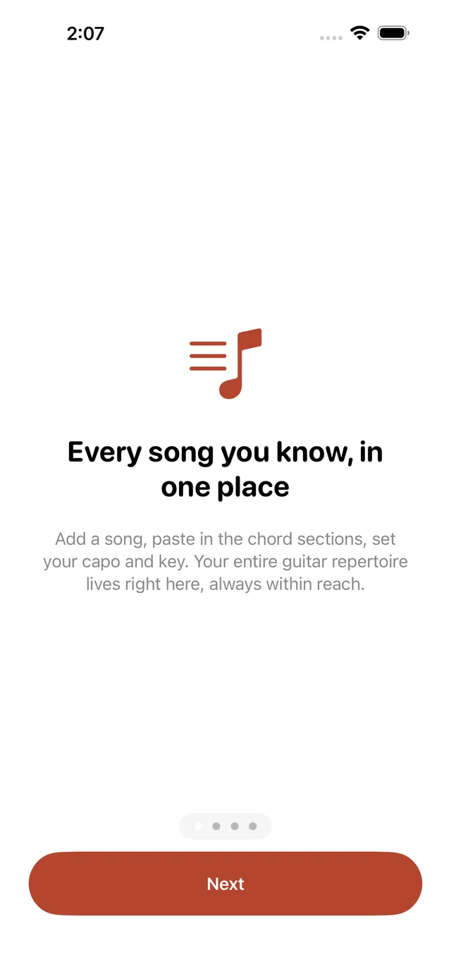 Chordbook screenshot 1