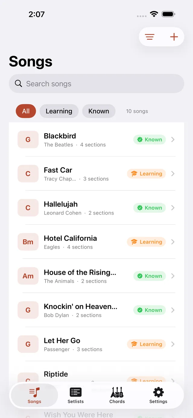 Chordbook screenshot 3