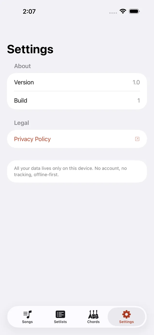 Chordbook screenshot 7