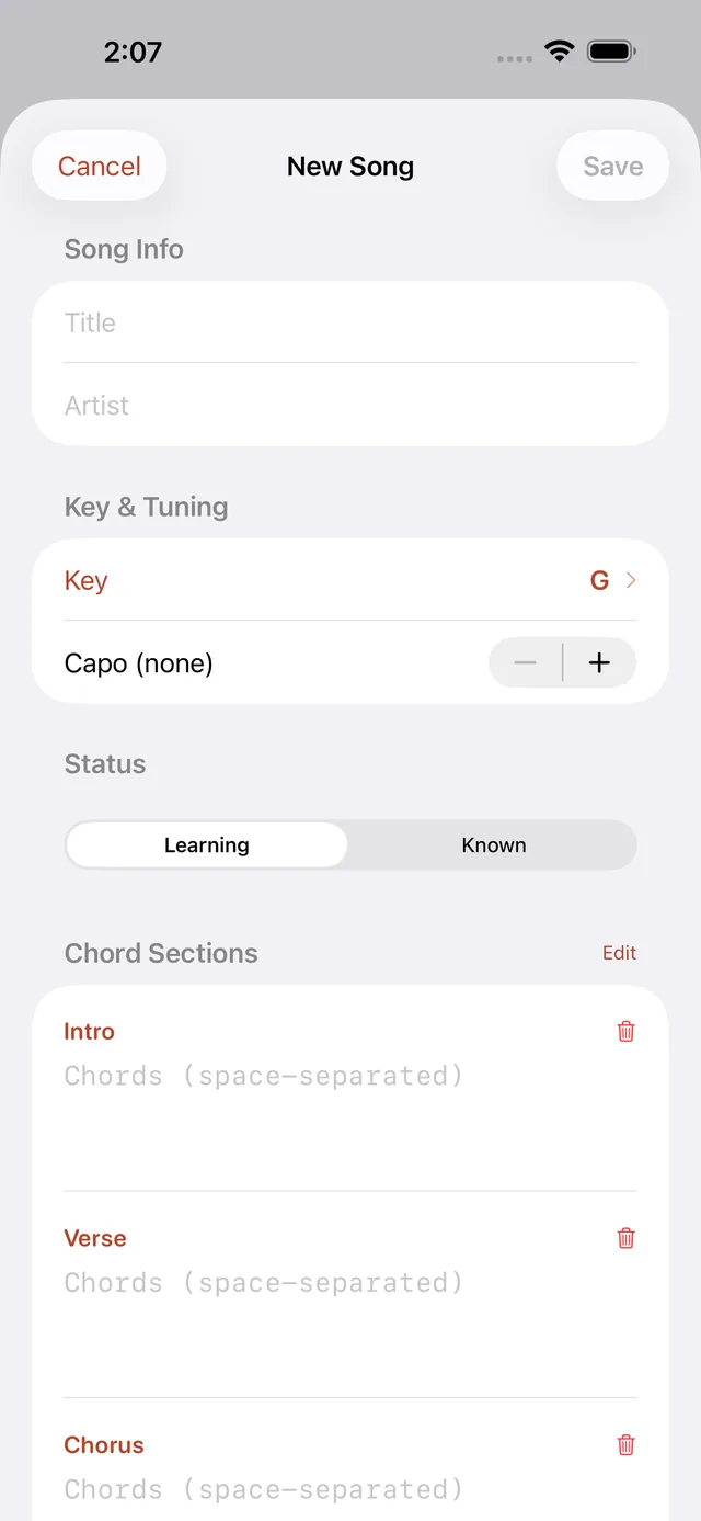 Chordbook screenshot 8