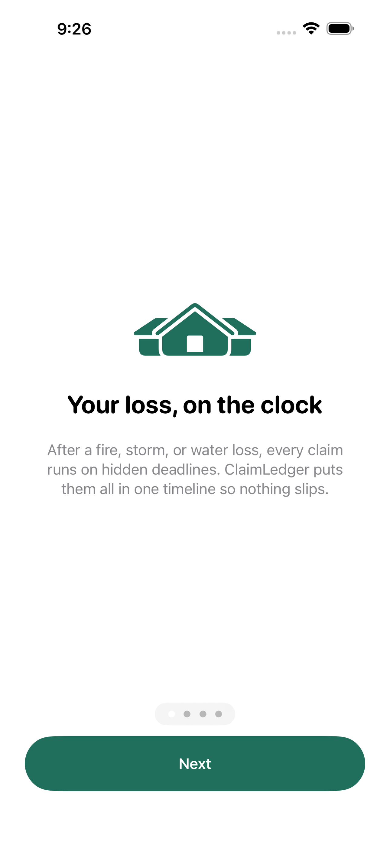 ClaimLedger screenshot 1 of 8