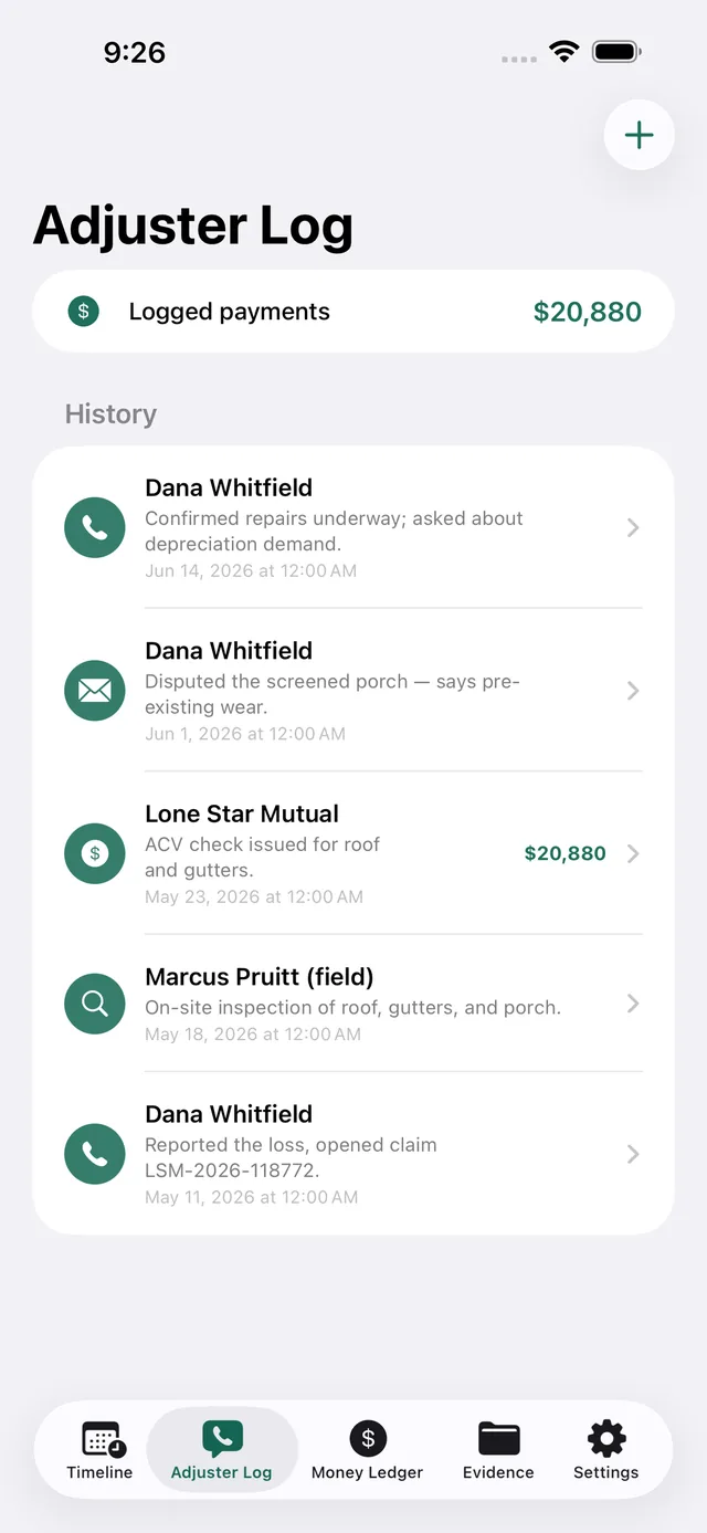 ClaimLedger screenshot 5