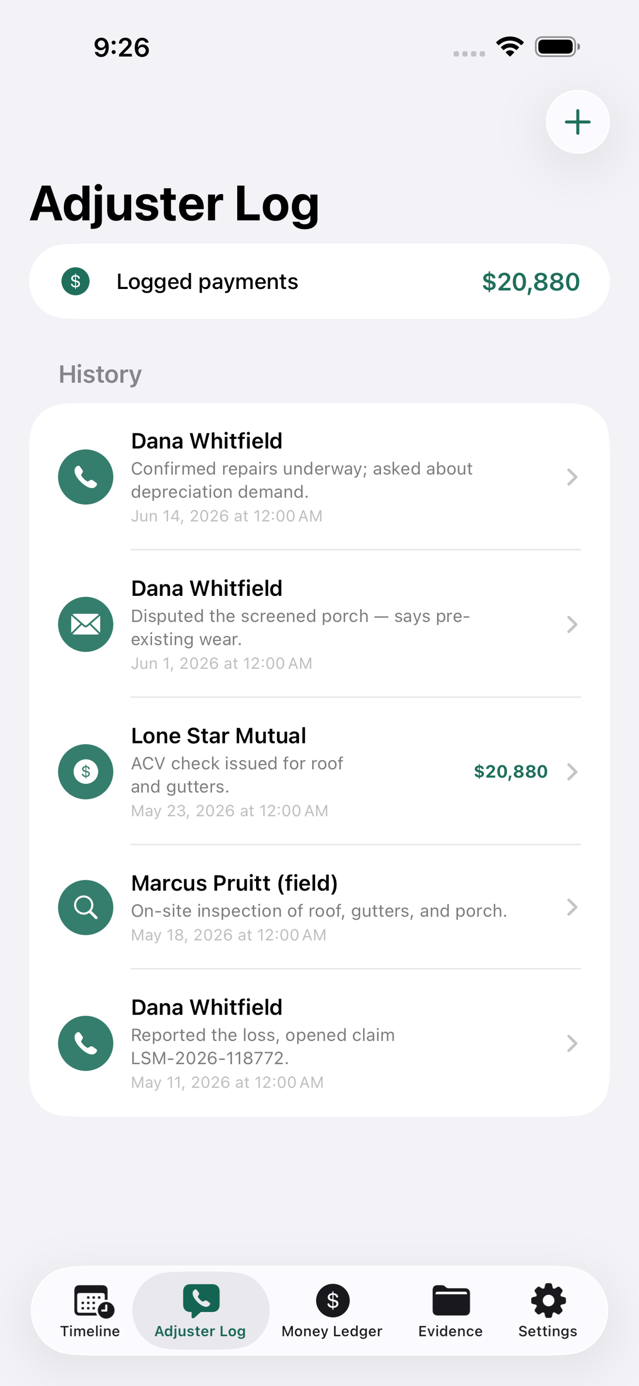 ClaimLedger screenshot 5 of 8