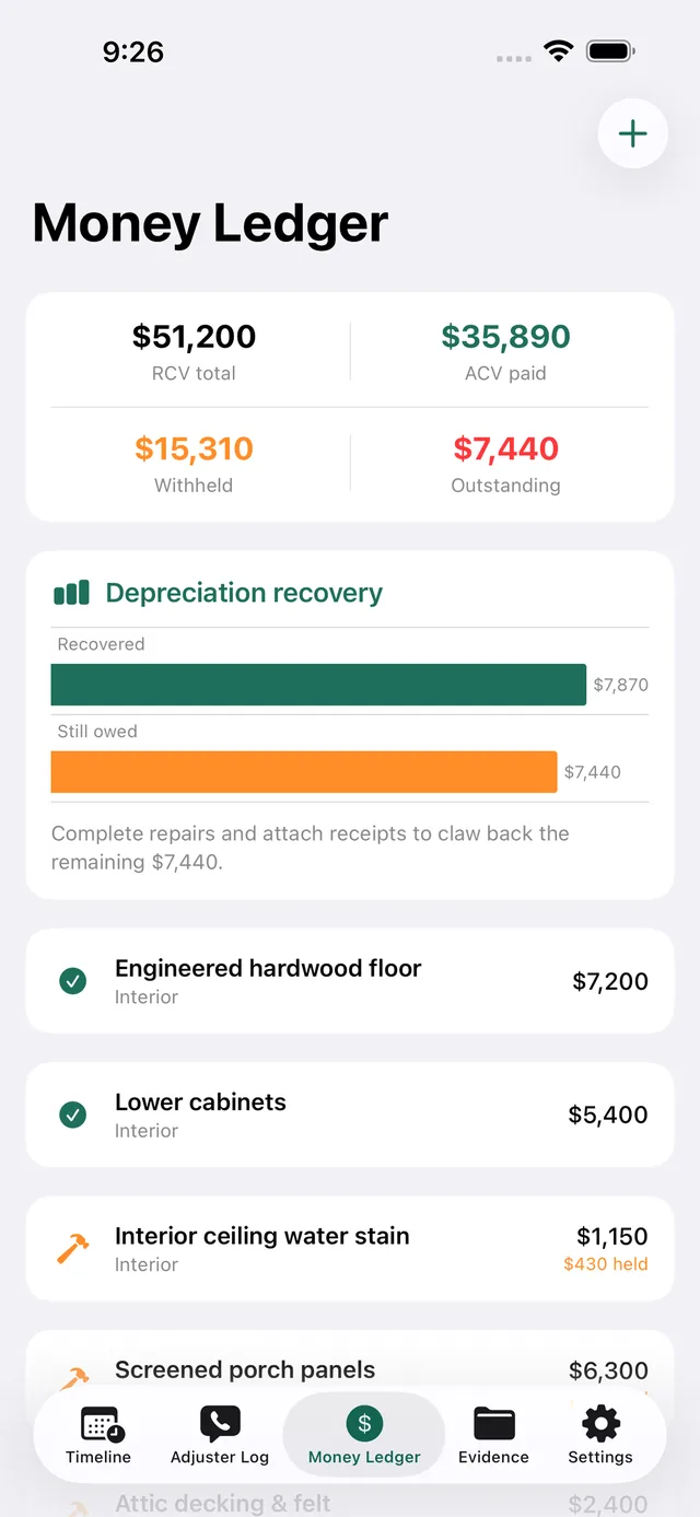 ClaimLedger screenshot 6