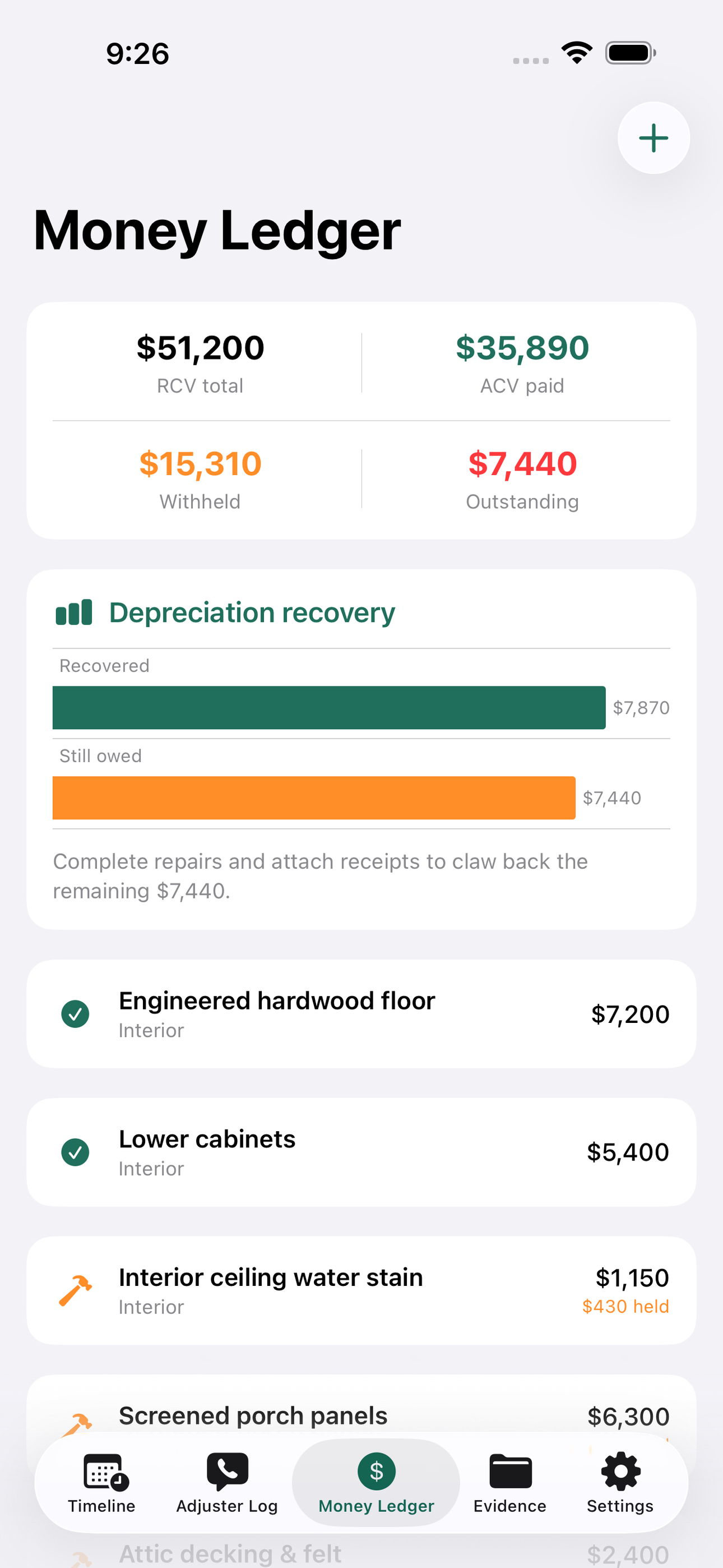 ClaimLedger screenshot 6 of 8