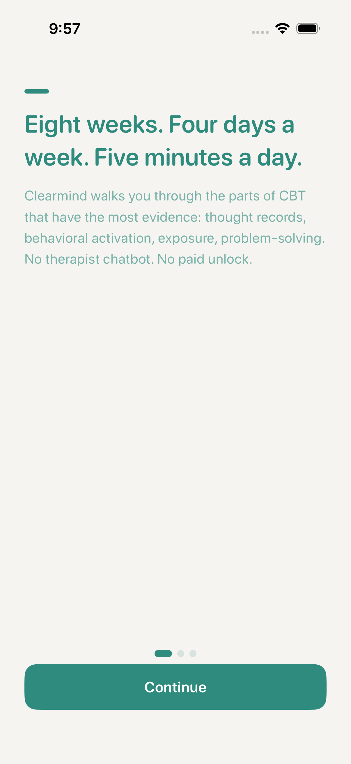 Clearmind screenshot 3 of 3