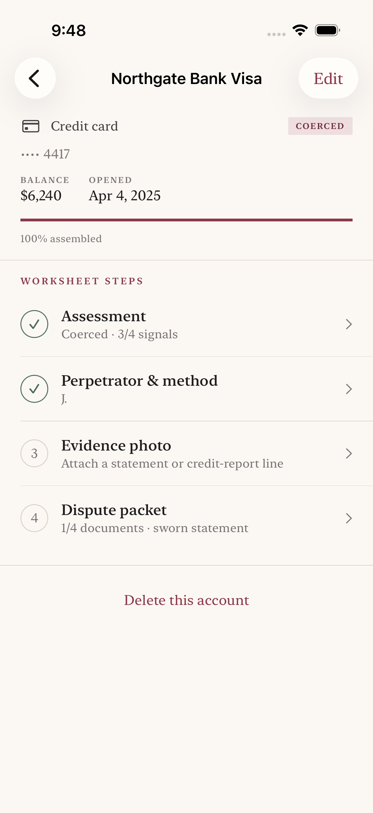 Coerced Ledger screenshot 2 of 8