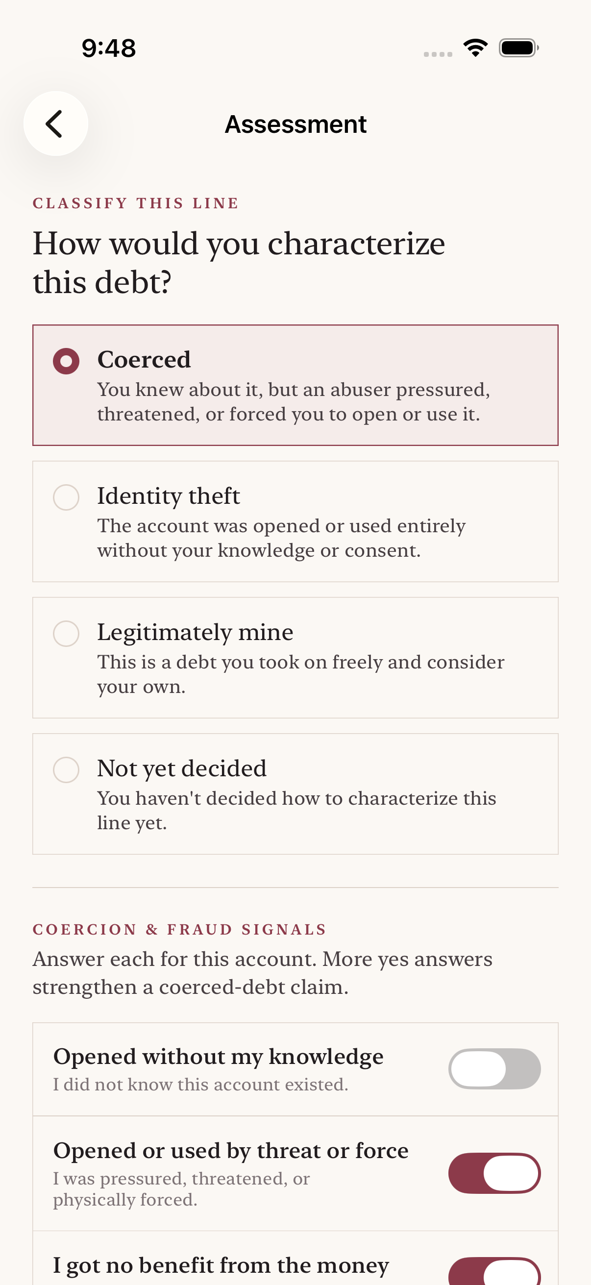Coerced Ledger screenshot 3 of 8