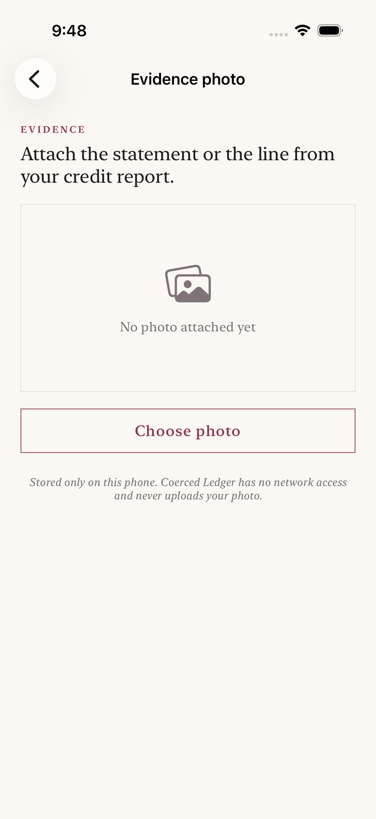Coerced Ledger screenshot 5 of 8