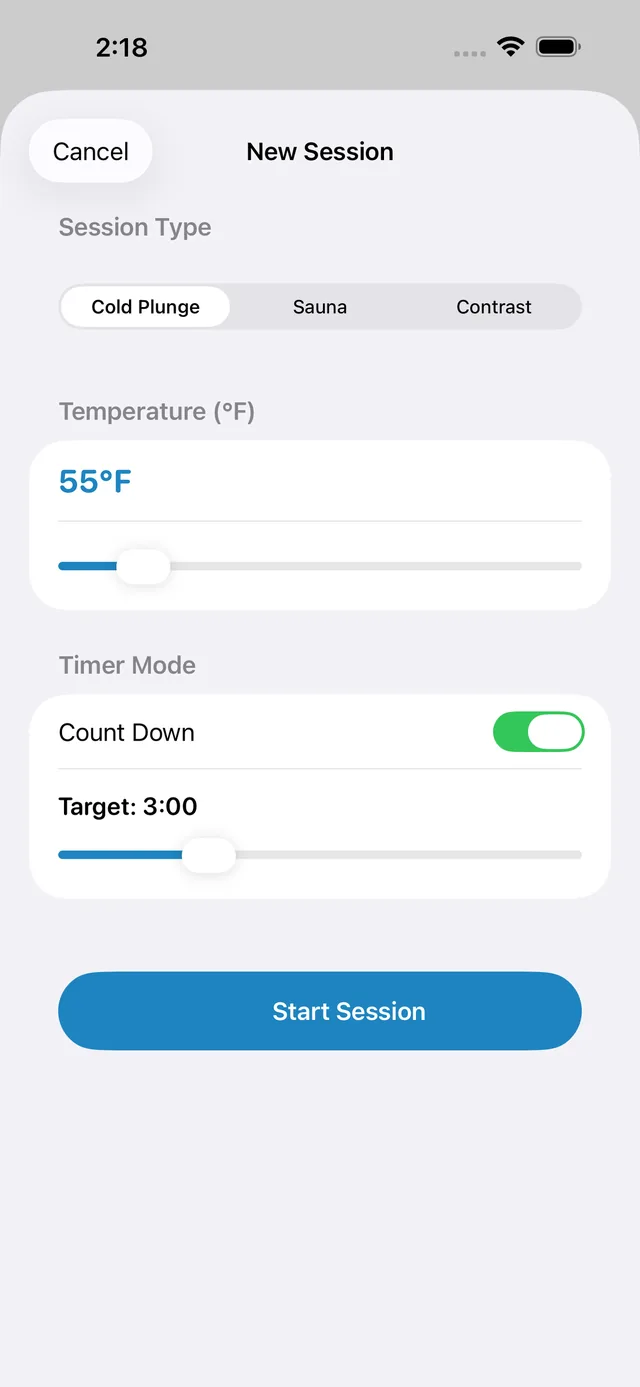 Coldplunge screenshot 8