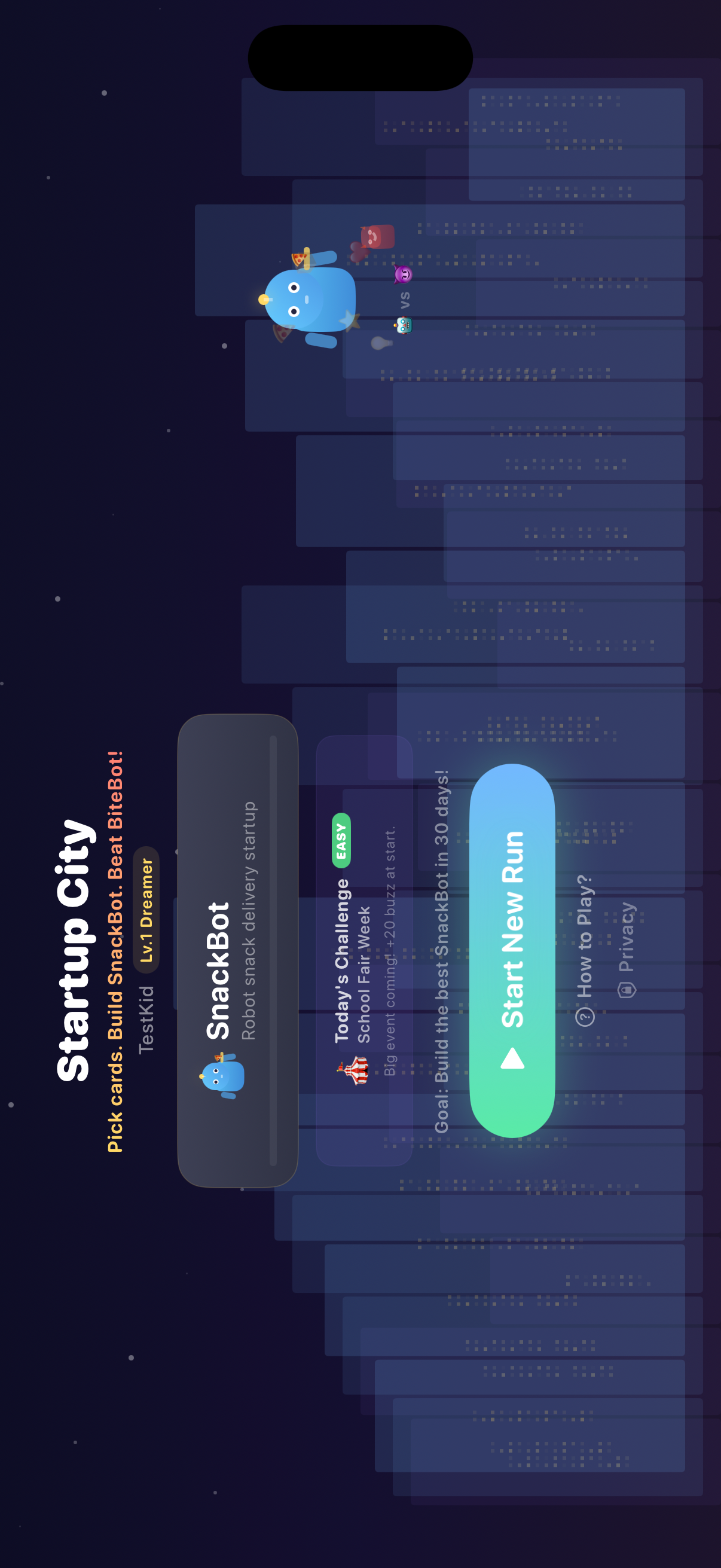 Startup City: SnackBot screenshot 1 of 6