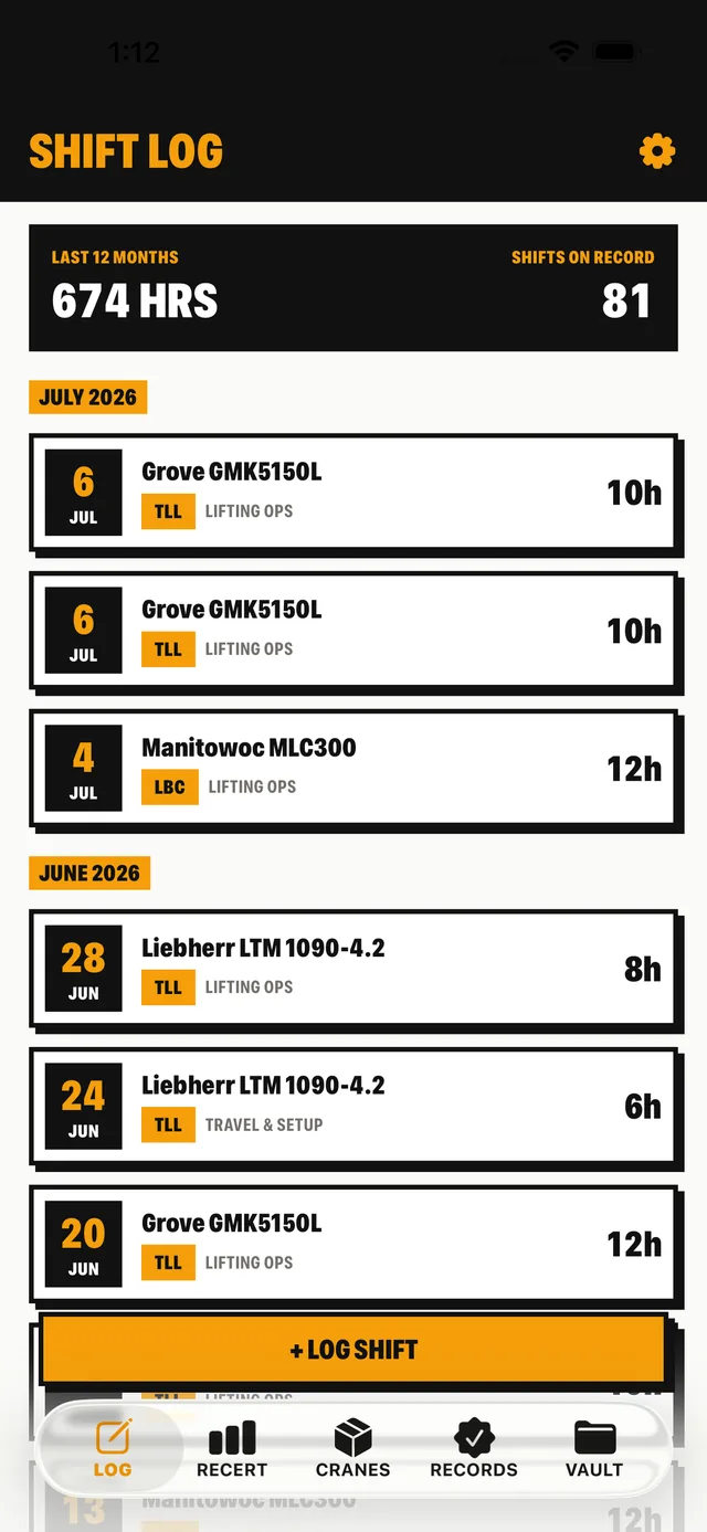 CraneLog screenshot 4