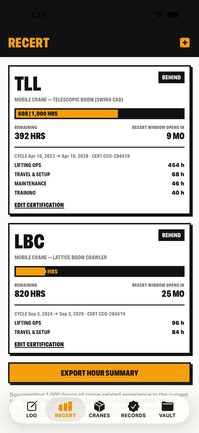 CraneLog screenshot 5