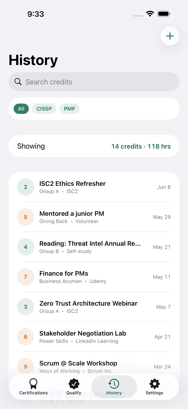 CreditKeep screenshot 6