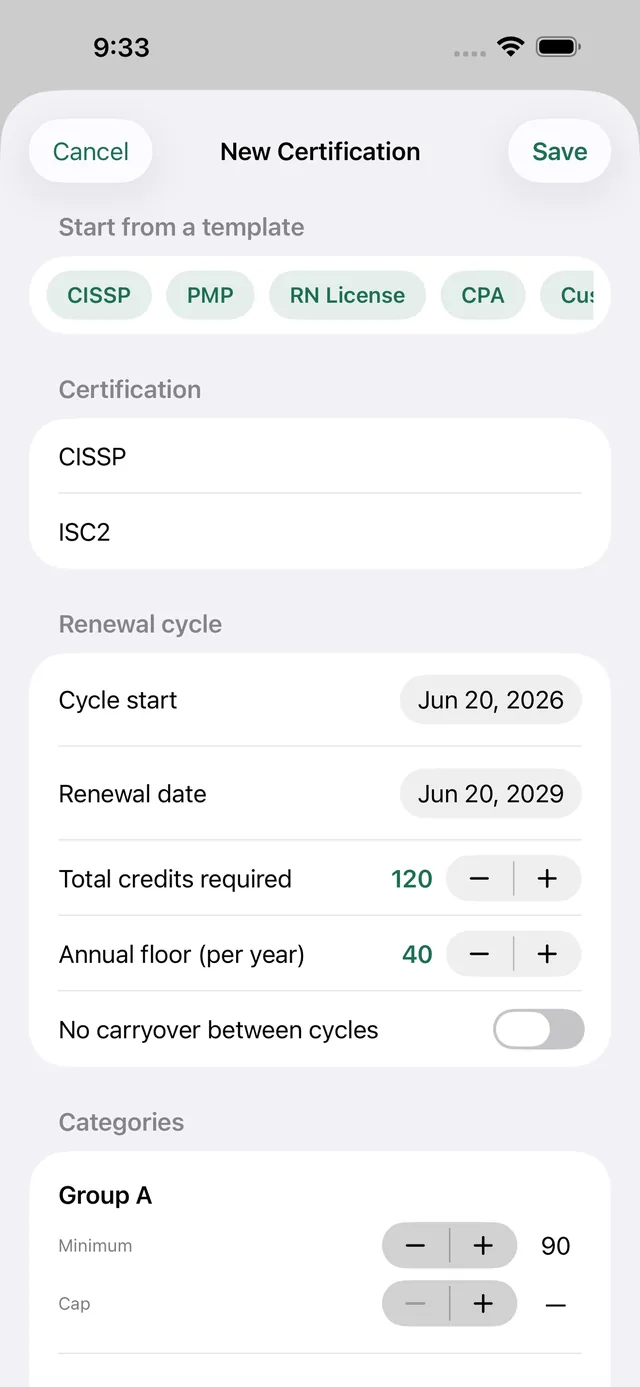CreditKeep screenshot 8